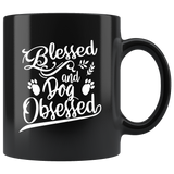Blessed and dog obsessed love animal coffee cup mug - Luxurious Inspirations