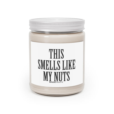 This Smells Like My Nuts Funny Rude Offensive Vulgar Christmas AromatherapyÂ Candles, 9oz