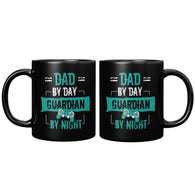 Dad By Day Guardian By Night Mug