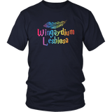 Wingaydium Lesbiosa Funny Parody Harry Gay Lesbian LGBT Pride LGBTQ Bisexual Leviosa T-Shirt - Luxurious Inspirations