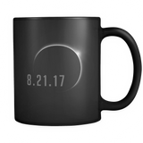 Total Solar Eclipse August 21 2017 Mug - USA Black Coffee Cup - Luxurious Inspirations