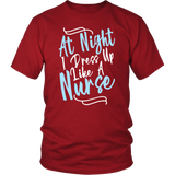 At Night I Press Up Like A Nurse Gift Cute T-shirt - Luxurious Inspirations