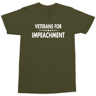 Veterans For Impeachment T-Shirt - MADE IN USA Official Military Colors Anti Trump Tee Shirt - Luxurious Inspirations