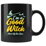 I'm A Good Witch Most Of The Time Ghost Costumes Children Candy Trick or Treat Makeup Mug Coffee Cup - Luxurious Inspirations