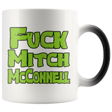Fuck Mitch McConnell You Turtle Looking Jerk Color Changing Mug Funny Offensive Rude Coffee Cup - Binge Prints