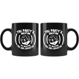 The party's solution the solution the DM expected rpg DND d20 d2 critical hit miss dice coffee cup mug - Luxurious Inspirations