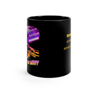 Jeff Fisher Black mug 11oz - Luxurious Inspirations