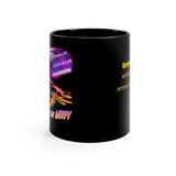 Jeff Fisher Black mug 11oz - Luxurious Inspirations