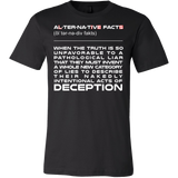 Alternative Facts Shirt - Lies Deception Tee - Luxurious Inspirations