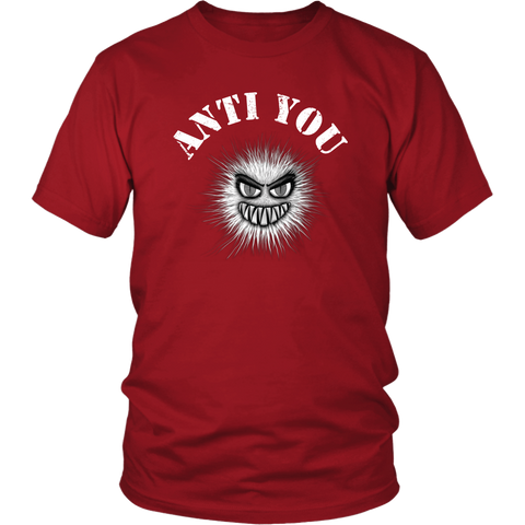 Anti You Funny Sarcastic Antisocial T-Shirt - Luxurious Inspirations