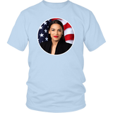 AOC Alexandria Ocasio-Cortez Voice Of The People President 2020 2024 Power To Democratic Socialist Democrat T-Shirt - Luxurious Inspirations