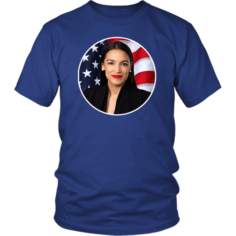 AOC Alexandria Ocasio-Cortez Voice Of The People President 2020 2024 Power To Democratic Socialist Democrat T-Shirt - Luxurious Inspirations