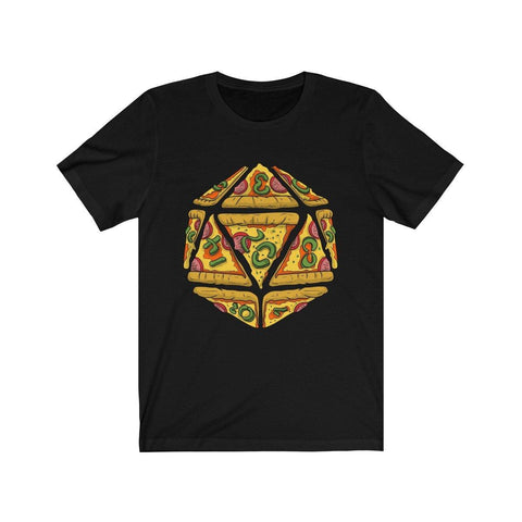 Pizza D20 Dice DND High Quality Shirt - Luxurious Inspirations