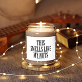This Smells Like My Nuts Funny Rude Offensive Vulgar Christmas Aromatherapy Candles, 9oz
