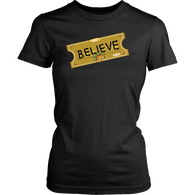 Believe Express Ticket For Santa 2017 Shirt - Women Ladies Polar Edition - Luxurious Inspirations