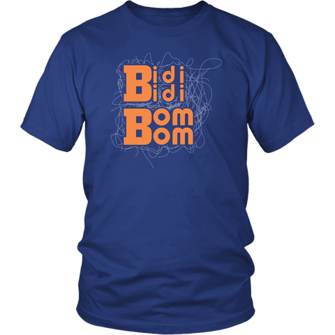Bidi Bidi Bom Bom Music Fan T-Shirt - Luxurious Inspirations