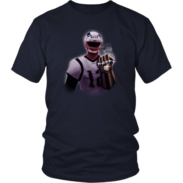 Brady Gauntlet Inifinity Championship Rings T-Shirt - Football Parody Patriots Tee Shirt - Luxurious Inspirations