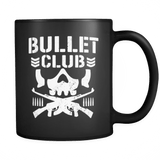 Bullet Club 11 Ounce Black Mug - Great Professional Wrestling Fan Coffee Cup - Luxurious Inspirations