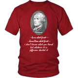 Burr Shot First Shirt - Funny Hamilton Jefferson Fan Tee - Luxurious Inspirations