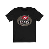 Tampa Bay Brady 12 Goat Fan High Quality Canvas T-Shirt - Binge Prints