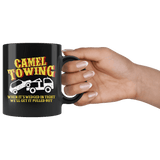 Camel Towing Service Mug - Funny Adult Humor Fun Camel Toe Coffee Cup - Luxurious Inspirations