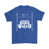 Canada 28-3 Greatest Comeback GOAT Shirt - 12 Greatest Of All Time Tee - Luxurious Inspirations