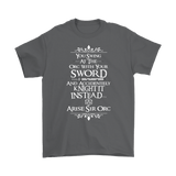 Canada Arise Sir Orc DND Shirt - Funny Dragons From Caves And Dungeons Tee - Luxurious Inspirations