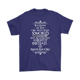 Canada Arise Sir Orc DND Shirt - Funny Dragons From Caves And Dungeons Tee - Luxurious Inspirations