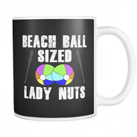 Canada Beach Ball Sized Lady Nuts Mug - Luxurious Inspirations