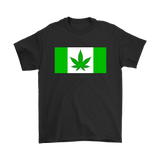 Canada Canabis Weed Flag Canadian T-Shirt - Funny Legal Pot Marijuana Tee Shirt - Luxurious Inspirations
