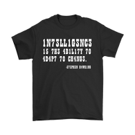 Canada  Intelligence is the Ability to Adapt to Change Shirt - Funny Intelligent Decoder Tee - Luxurious Inspirations