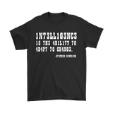 Canada  Intelligence is the Ability to Adapt to Change Shirt - Funny Intelligent Decoder Tee - Luxurious Inspirations