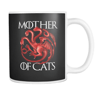 Canada Mother Of Cats Mug - Funny GoT Joke Coffee Cup - Luxurious Inspirations