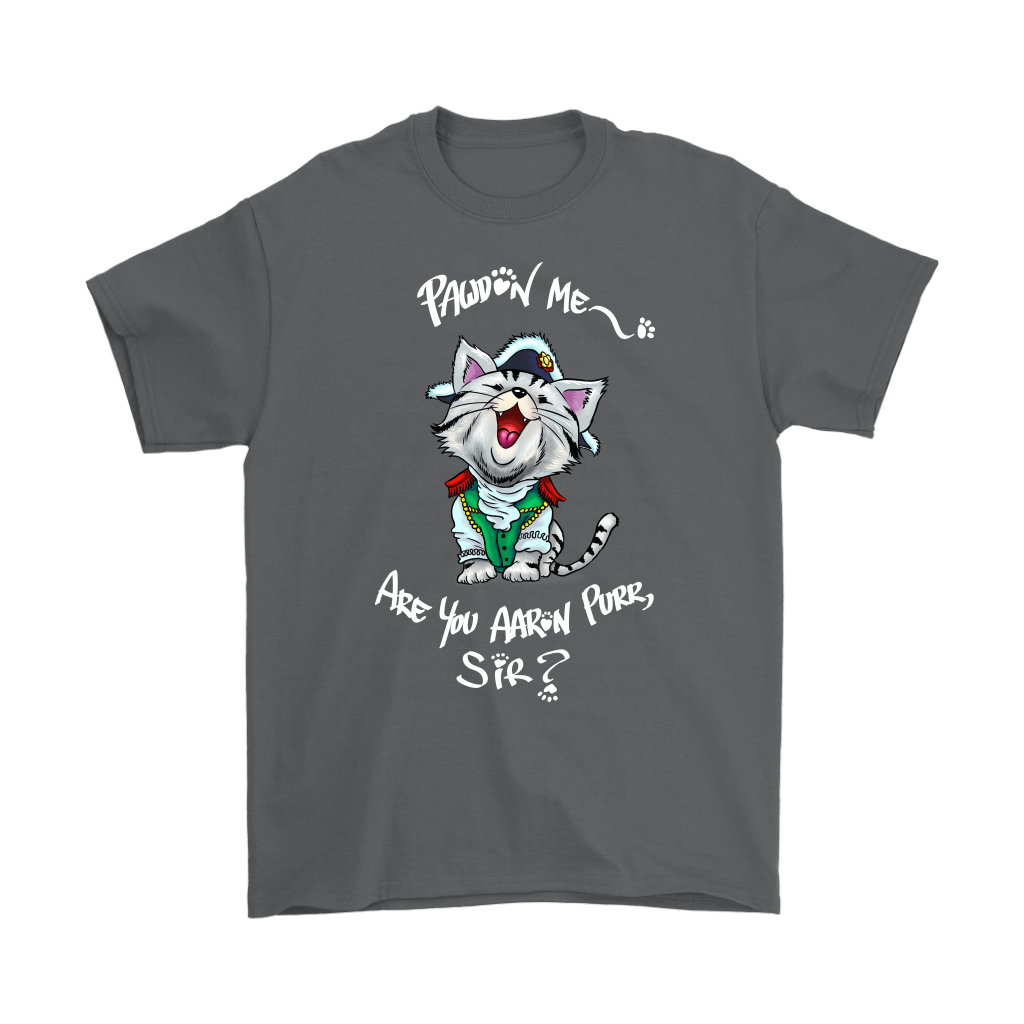 The Hamilton Cat Shirt - Funny Cute Aaron Purr Tee – Binge Prints