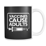 Canada Vaccines Cause Adults Mug - Funny Medical Work Coffee Cup - Luxurious Inspirations