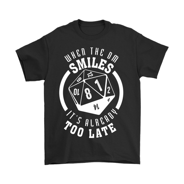 Canada World Of Tees When The DM Smiles It's Already Too Late Dungeon and Dragons DND D&D Shirt - Luxurious Inspirations