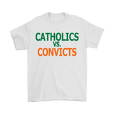 Catholics Vs. Convicts Vintage 1988 Football Shirt - Great Gift Fan Tee - Luxurious Inspirations
