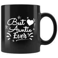 Best Auntie ever family niece love coffee cup mug - Luxurious Inspirations