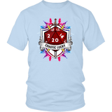 Chaotic Lucky D20 Dice DND T-Shirt - Luxurious Inspirations