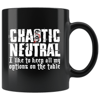 Chaotic Neutral Mug - Funny DND D&D DM RPG Coffee Cup - Luxurious Inspirations
