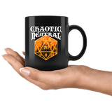 Chaotic Neutral Mug - Funny DND D&D DM RPG Dice D20 Coffee Cup - Luxurious Inspirations