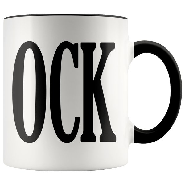 Cock Mug - Funny Offensive Vulgar OCK Adult Coffee Cup - Luxurious Inspirations