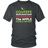 Covfefe Smocking Gun Hamberders Tim Apple Stable Genius Anti Trump Anti-Trump Funny T-Shirt - Luxurious Inspirations