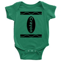 Crayon Baby Onesie - Funny Halloween Costume For Boy And Girl Babies - Luxurious Inspirations