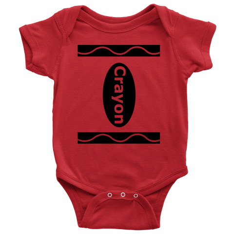 Crayon Baby Onesie - Funny Halloween Costume For Boy And Girl Babies Binge Prints Crayon Baby Onesie - Funny Halloween Costume For Boy And Girl Babies Binge Prints