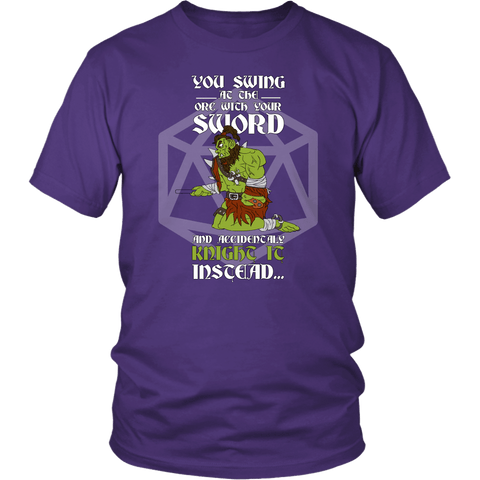 Bingeprints 'Crittles Taste The Painbow' D&D T-Shirt - Purple, 100% Cotton Unisex Tee
