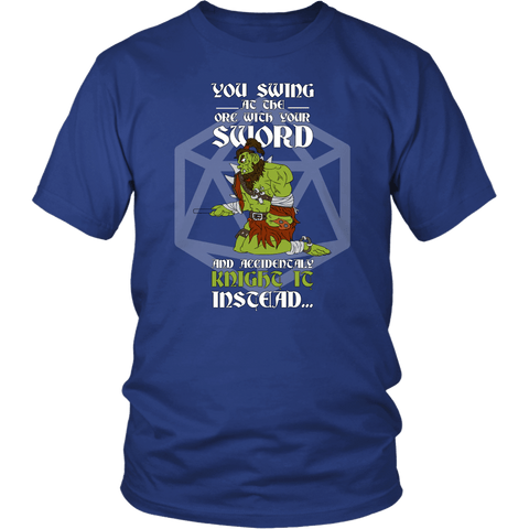 Critical Fail Orc DND T-Shirt - Luxurious Inspirations