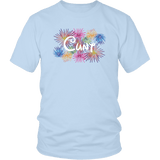 Cunt Art Fireworks Parody T-Shirt - Funny Offensive Rude Crude Vulgar Tee T Shirt - Luxurious Inspirations