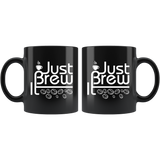 Just brew it caffeine beans morning hot coffee cup mug - Luxurious Inspirations