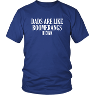 Dads Are Boomerangs I Hope T-Shirt - Funny Cruel Offensive Orphan Crayons Joke Mens Womens T Shirt - Luxurious Inspirations